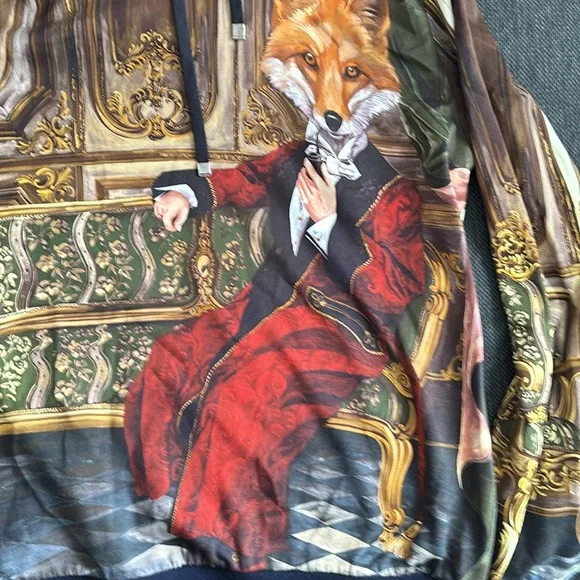 Dolce & Gabbana Fox Sweatshirt ( Hoodie ) For Men - Picture 10 of 13